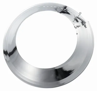 Produktbild von turk 732-55 Ofenrohrrosette bis 135mm mit Feder, silber
