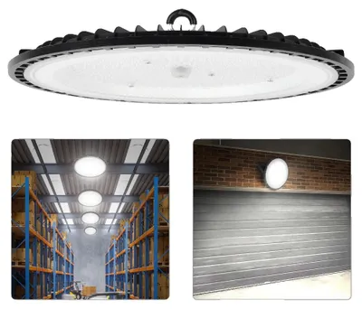 Imagen del producto de Luminaria LED para interiores, de alta eficiencia energética, construcción duradera, 300W