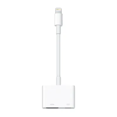 Produktbild von ENGELMANN Lightning auf HDMI und Lightning Digital AV Adapter, Weiß