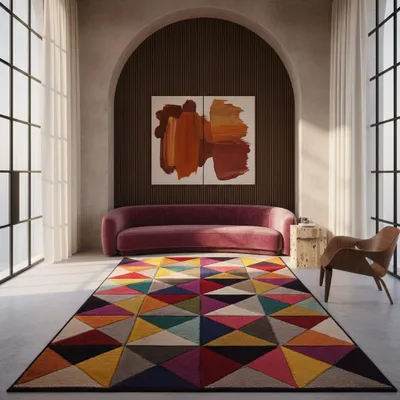 Teppich Bunt-Geometrisch-Design - designerstark MEON BEN_Rechteckig_#sku_BARK503119347084-BARK503119347085-BARK503119347086-BARK503119369329#