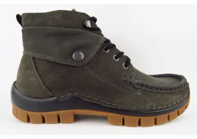 Produktbild von Wolky Jump Winter Nubuk carbon Stiefelette Grau in Gr. 39