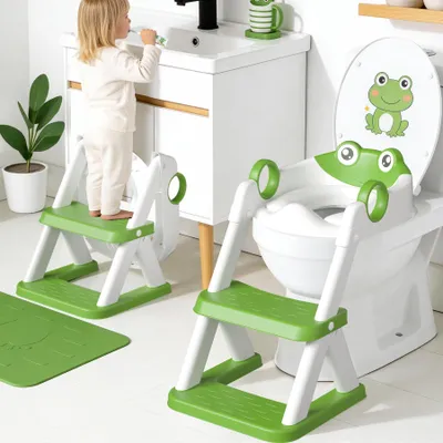 Produktbild von Frosch Toilettensitz - 2-in-1 Trittleiter für Kleinkinder