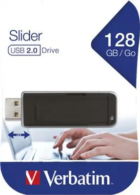 Immagine prodotto di Verbatim 49328 Store n Go Slider 128 GB USB 2.0