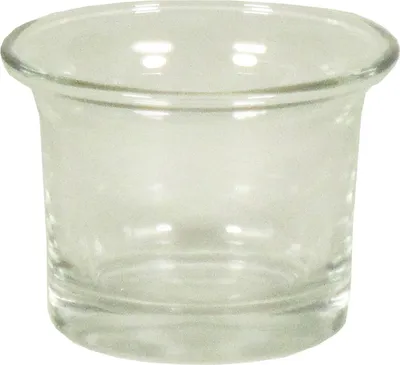 Produktbild von INNA-Glas Teelichthalter Jemma aus Glas, klar, 4,5 cm, Ø 6,5 cm - Dekoglas