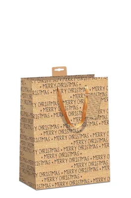 Produktbild von Weihnachten 6 Geschenktaschen, Bundle Medium / A5-Format Merry Christmas, mit Goldfolie 17,70 pro Tüte 2,95
