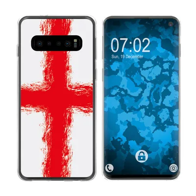 Produktbild von PhoneNatic Case kompatibel mit Samsung Galaxy S10 Silikon-Hülle WM Deutschland M4