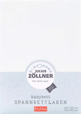 Produktbild von Julius Zöllner Spannbetttuch Frottee für Kinderbett 60 x 120 / 70 OneSize