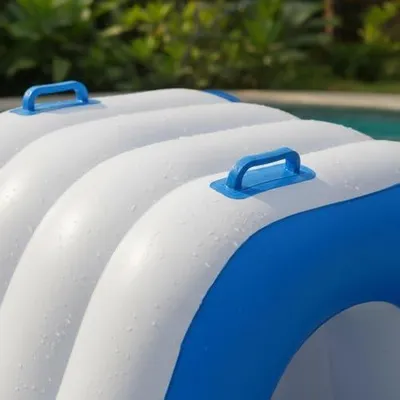 Produktbild von Aufblasbares Rutschenspielgerät Aus PVC für Garten, Pool Und Terrasse