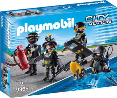 Produktbild von PLAYMOBIL 9365 SEK-Team