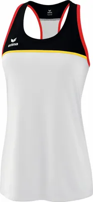 Produktbild von Erima Change By Erima Tank Top Weiß/Schwarz/Rot - 34