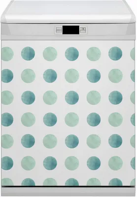 Produktbild von Magnet für Spülmaschine Abwaschbar 60x70 cm Magnet für Spülmaschine Magnetmatte Dekor - Aquarellpunkte