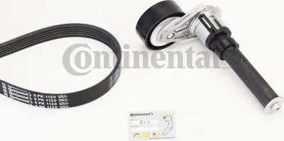 Produktbild von Continental ContiTech 6PK1120K2 Keilrippenriemensatz für VW GOLF VI (5K1) Golf V Schrägheck (1K1) TIGUAN (5N) Passat Variant (3C5) für AUDI
