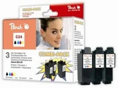 Obrázok produktu pre Peach 312600, Čierna, Azúrová, Purpurová, Žltá, 9 ml, 15 ml, 2 kusov, 170 strany, Viacnásobné balenie