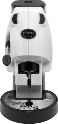 A front view of a white Didiesse Baby Frog espresso machine on a white background.