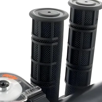 Produktbild von Motoforce Kurzhubgasgriff RACING, inkl. Lenkergriffe, universal, schwarz