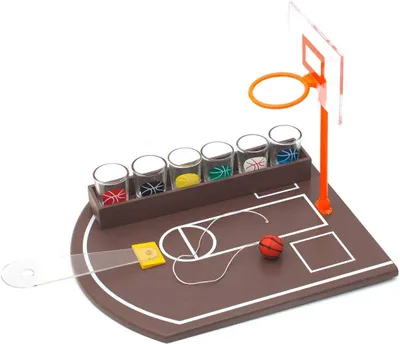 Productafbeelding van Basketbalspel voor feesten en kleine tafels: een vaardigheidsspel voor volwassenen en kinderen - Een leuk spel voor elk feest