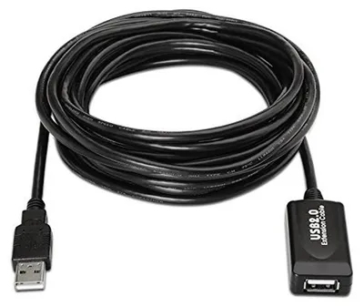 Productafbeelding van Verlengkabel NANOCABLE 10.01.0211 USB, 5 meter