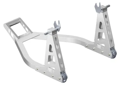Produktbild von Wiltec Motorradständer für 245-360 mm Hinterrad, bis 317 kg, Motorradheber aus Aluminium, als Montageständer und zur Lagerung
