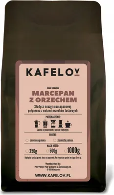 Produktbild von KAFELOV | Kaffeepulver marzipan und walnuss - 250g - Aromatische Mischung - 100% Arabika
