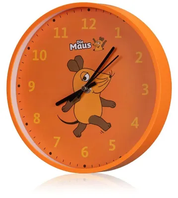 Produktbild von DieMaus Kinder-Wanduhr DieMaus