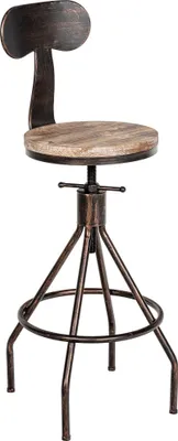 Produktbild von CLP Barhocker Hanam höhenverstellbar bronze
