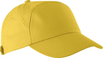 Produktbild von K-Up Herren Kappe Panel Case Basecap Baseball Cap Mütze Baseballkappe, Größe:U, Farbe:Gelb