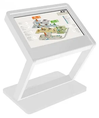 Obrázek produktu pro Kunden Informationssystem Kundenstopp POI Display Aufsteller Terminal Kiosk