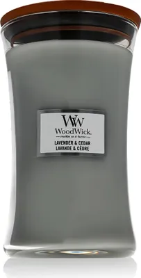 Produktbild von WoodWick Lavender & Cedar, andere, Grün, Transparent, CEDAR, Lavendel, 1 Stück(e)