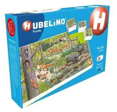 Produktbild von HUBELINO Puzzle Tiere des Waldes (35-teilig)
