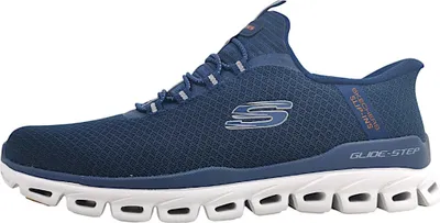 Productafbeelding van Skechers Glide - Step Noxus Sportschuhe Damen Trainingsschuhe sportlicher Schnürer Blau Freizeit