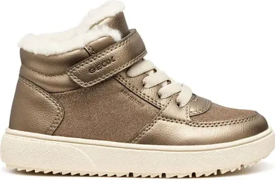 Obrázok produktu pre Geox Theleven Abx športové topánky Brown,Golden EU 30 dievčatá Brown,Golden EU 30