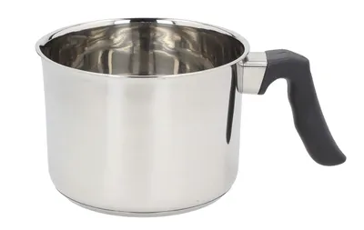 Produktbild von MILCHTOPF Topf Kochopf Edelstahl Saucentopf Milchkocher 0,9 Liter