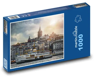 Produktbild von Puzzle 1000 Istanbul und der Galataturm - martinpuzzle