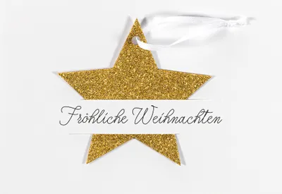 Produktbild von Weihnachten  Glückwunschkarte im Format 115 x 17cm mit Umschlag