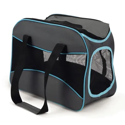 Produktbild von Beeztees Hundereisetasche Ucont Nylon Schwarz 42 x 21 x 30 cm 715283