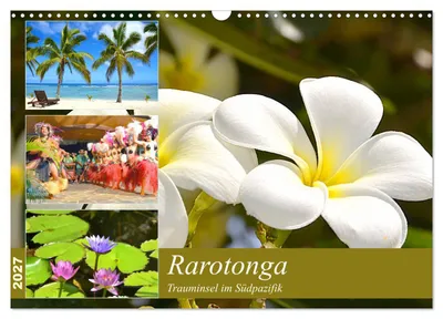 Produktbild von Rarotonga - Trauminsel im Südpazifik. (Wandkalender 2027 DIN A3 quer), CALVENDO Monatskalender