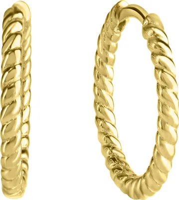 Produktbild von Celesta Silber Ohrringe 925/- Sterling Silber 1,6cm gelb ohne 428210047