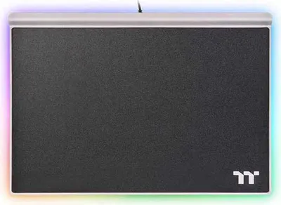 Produktbild von Thermaltake Argent Mp1 Rgb Mauspad Schwarz  Schwarz One Size