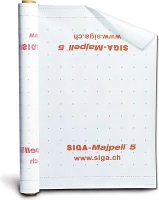 Produktbild von Siga Dampfbremse Majpell 5 50 x 1,5 m = 75 m² weiß