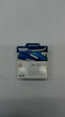 Produktbild von Brother DK-22210, Schwarz auf weiss, DK, Weiß, Thermodirekt, China, 5 Jahr(e)