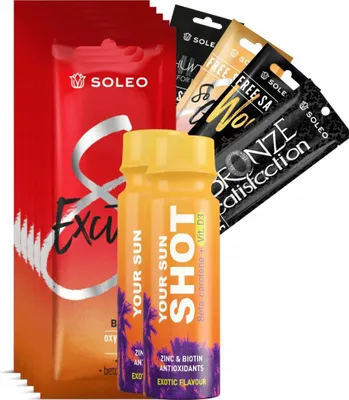 Zdjęcie produktu dla Soleo Excited 5x15ml Bronzer Rozgrzewający Z Efektem Tingle + Gratisy