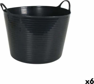 Obrázok produktu pre Viacúčelový plastový kôš Dem Flexy 42 l kruhový (6 kusov)