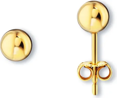Produktbild von Ohrstecker Kugel O 5,0 mm 333/- Gelbgold