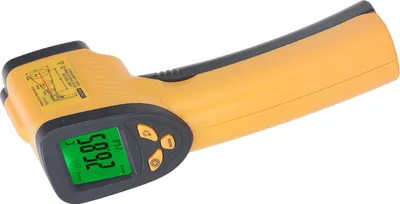 Zdjęcie produktu dla Termometr na podczerwień z cyfrowym wyświetlaczem i bezdotykowym pistoletem do pomiaru temperatury 50-600°C