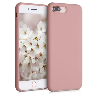 Obrázek produktu pro pouzdro kwmobile kompatibilní s pouzdrem Apple iPhone 7 Plus / iPhone 8 Plus - silikonové pouzdro na mobilní telefon - pouzdro na mobilní telefon s měkkým povrchem - bezdrátové nabíjení -