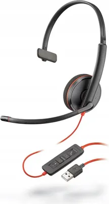 Image de Poly Blackwire 3210 - Casque - Arceau - Appels et musique - noir - monophonique - numérique