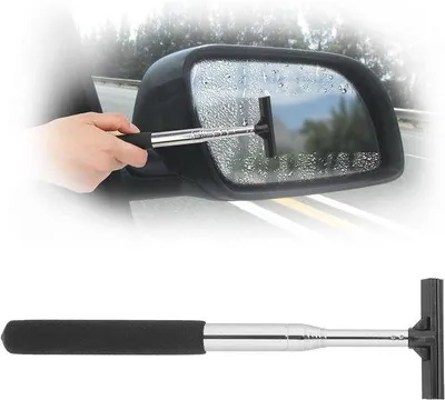 Productafbeelding van Famanu raamwisser met telescopische steel - 98 cm, zwart