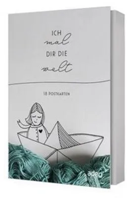 Produktbild von Ich mal dir die Welt - Postkartenset