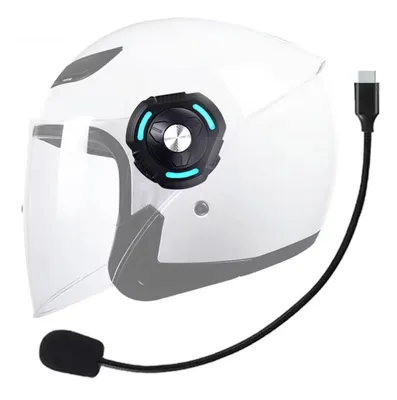 Produktbild von Motorrad-Bluetooth-Headset mit Knochenleitungssprecher, wasserdichter Bluetooth-Kopfhörer für Skifahrer, Helm-Headset mit Geräuschunterdrückung