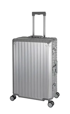 Produktbild von TRAVELHOUSE® Tokyo Aluminium Koffer 83,5l silber ca. H 72 x B 45 x T 28 cm Reisekoffer